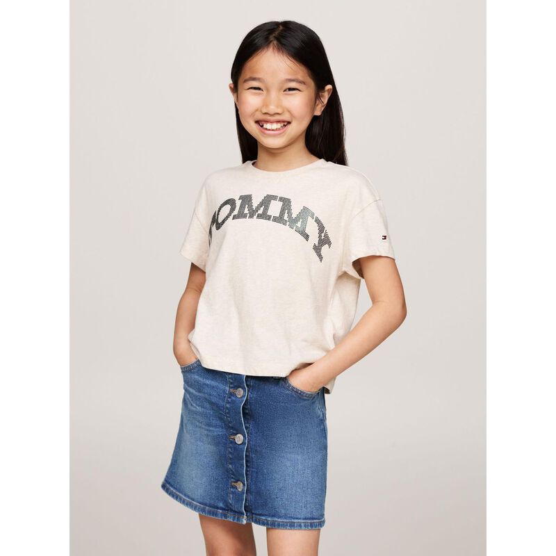 Tommy Hilfiger Tommy Dot Foil Tee 8-14Y image number 1